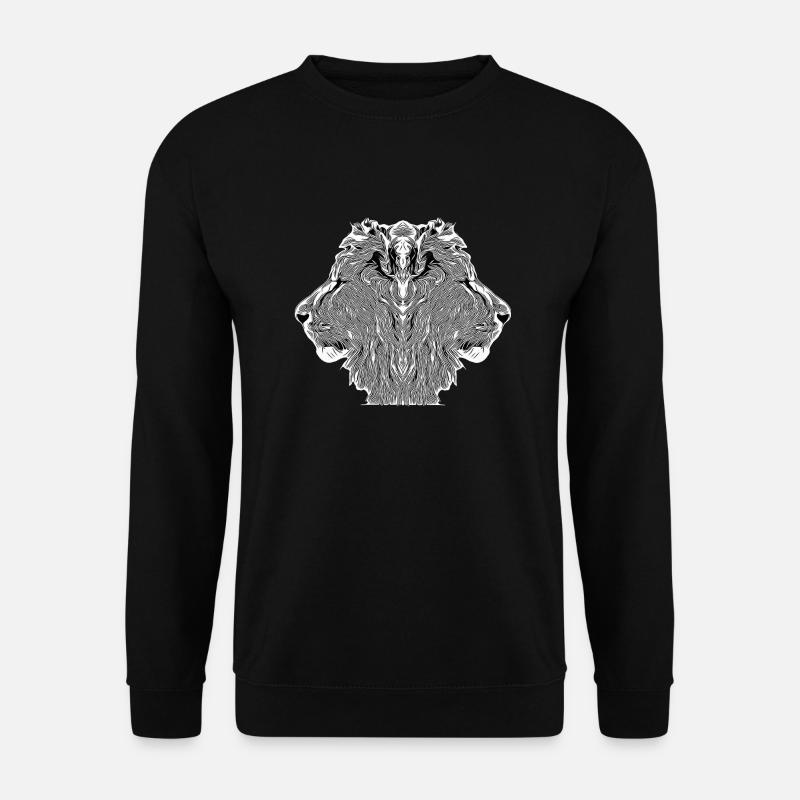Der Löwen Knaller - Unisex Pullover - Schwarz