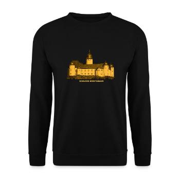 Château de Montabaur, Westerwald, Rhénanie-Palatinat - Sweat-shirt Unisexe - noir - Devant - Alina (178cm) & Michal (187cm)