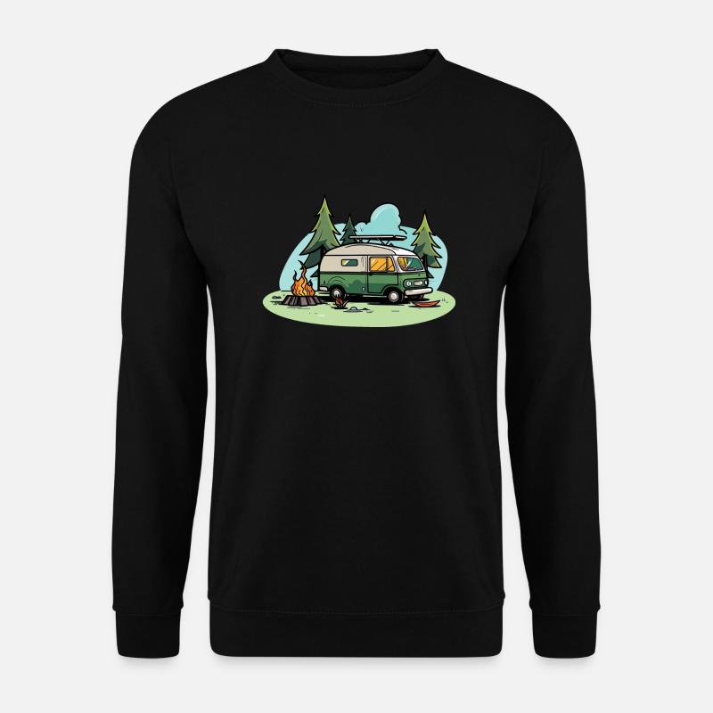 Vanlife - Unisex Pullover - Schwarz