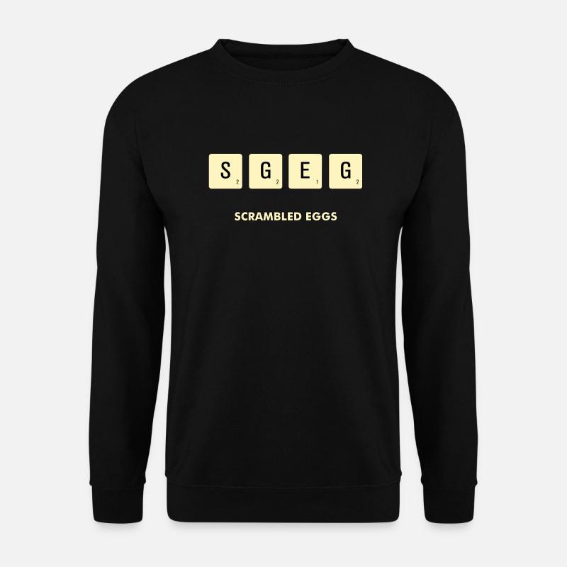 Rührei - Unisex Pullover - Schwarz