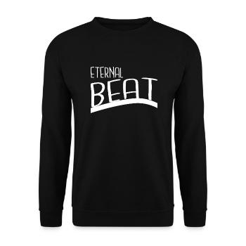 Cool Ageless Beauty Birthday Quote - Unisex Sweatshirt - black - Front - Alina (178cm) & Michal (187cm)