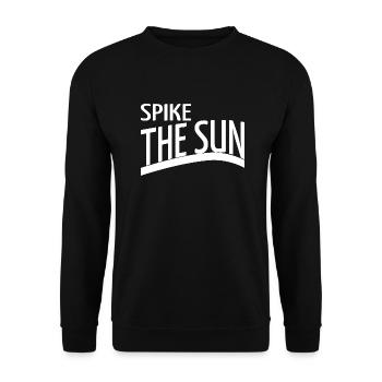 geek birthday birthday present idea summer glow - Unisex Pullover - Schwarz - Vorne - Alina (178cm) & Michal (187cm)