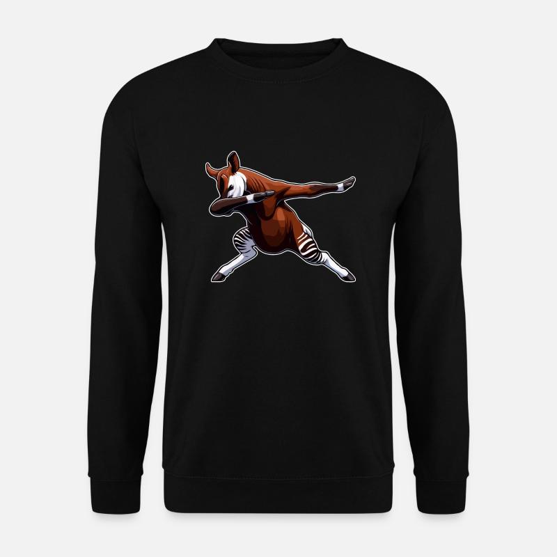 Okapi Animal Cute Okapi - Unisex Sweatshirt - black