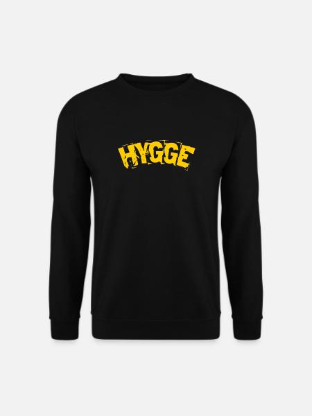 Hygge Scandinavian Lifestyle - Unisex Pullover - Schwarz