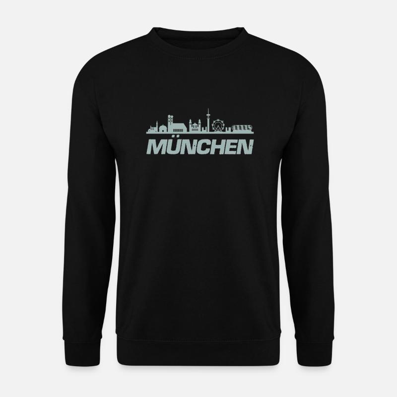 Munich Skyline - Unisex Sweatshirt - black
