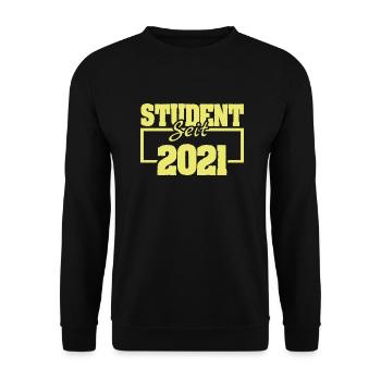 since 2021 - Unisex Sweatshirt - black - Front - Alina (178cm) & Michal (187cm)