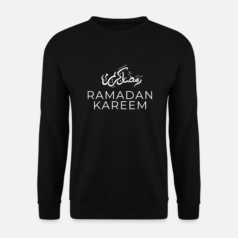 Ramadan Mubarak - Unisex Pullover - Schwarz