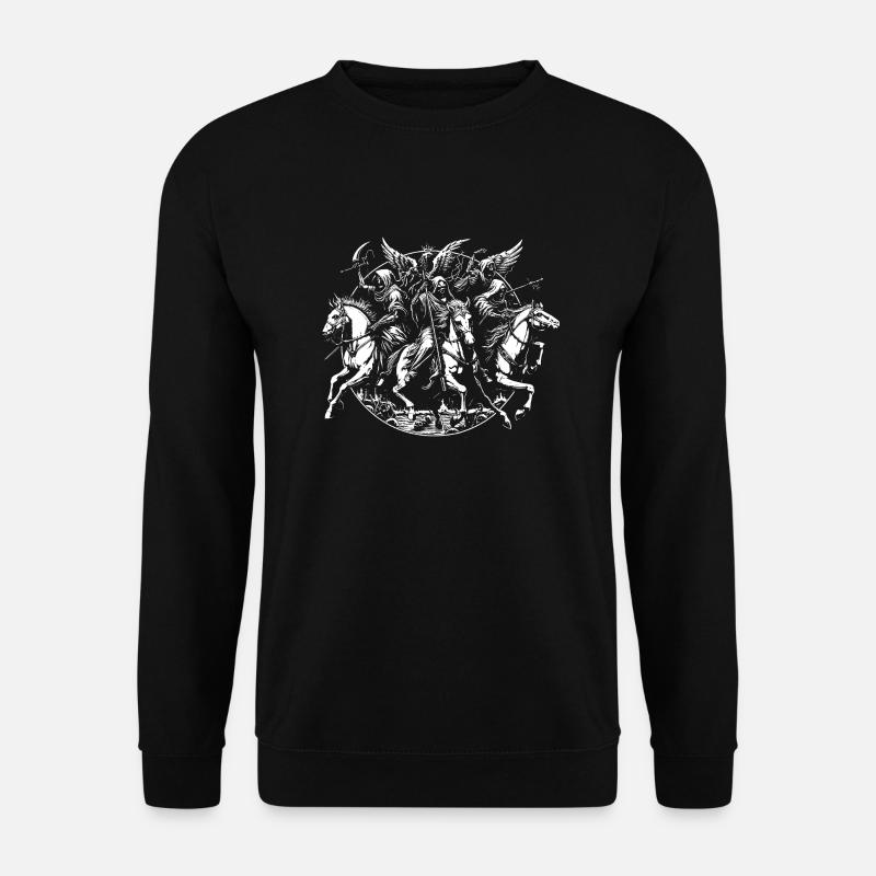 Quatre cavaliers de l’Apocalypse - Sweat-shirt Unisexe - noir