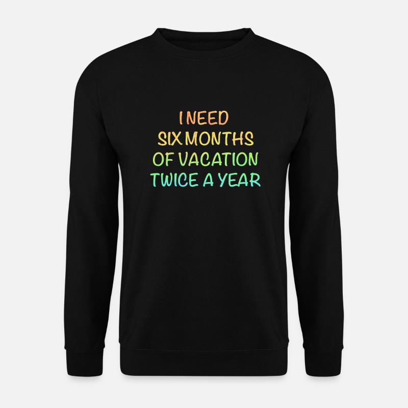 Ferien - Unisex Pullover - Schwarz