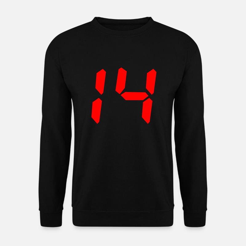 14 - Unisex Pullover - Schwarz