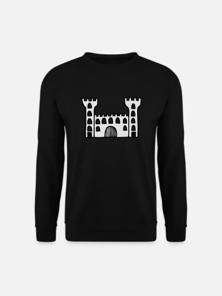 castle - Unisex Sweatshirt - black