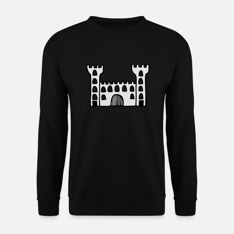 castle - Unisex Pullover - Schwarz