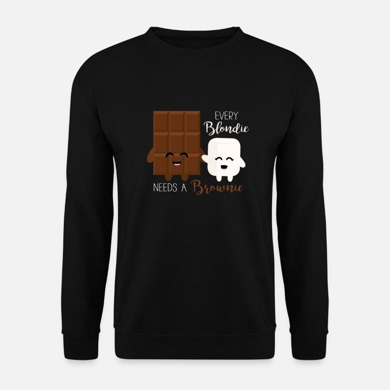 Blondie - Brownie - Unisex Pullover - Schwarz
