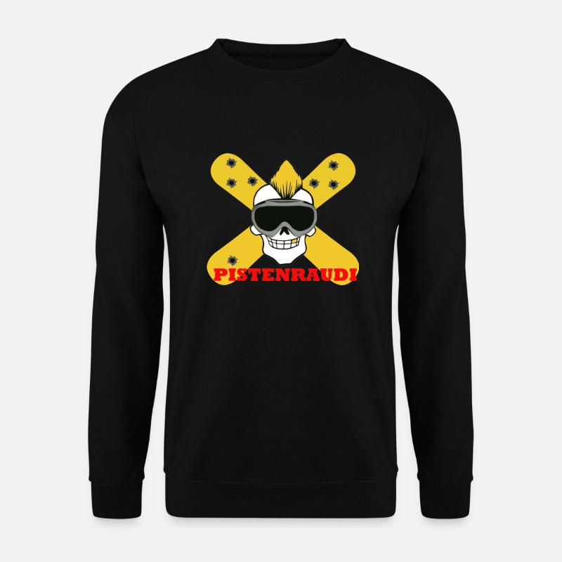 pistenraudi - Unisex Pullover - Schwarz