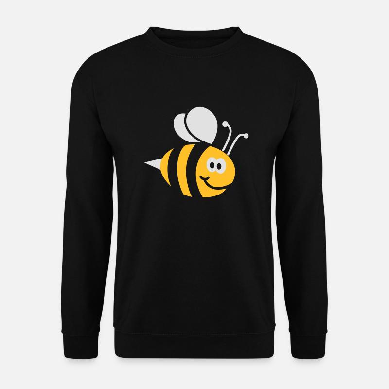 Bienchen 2C - Unisex Pullover - Schwarz
