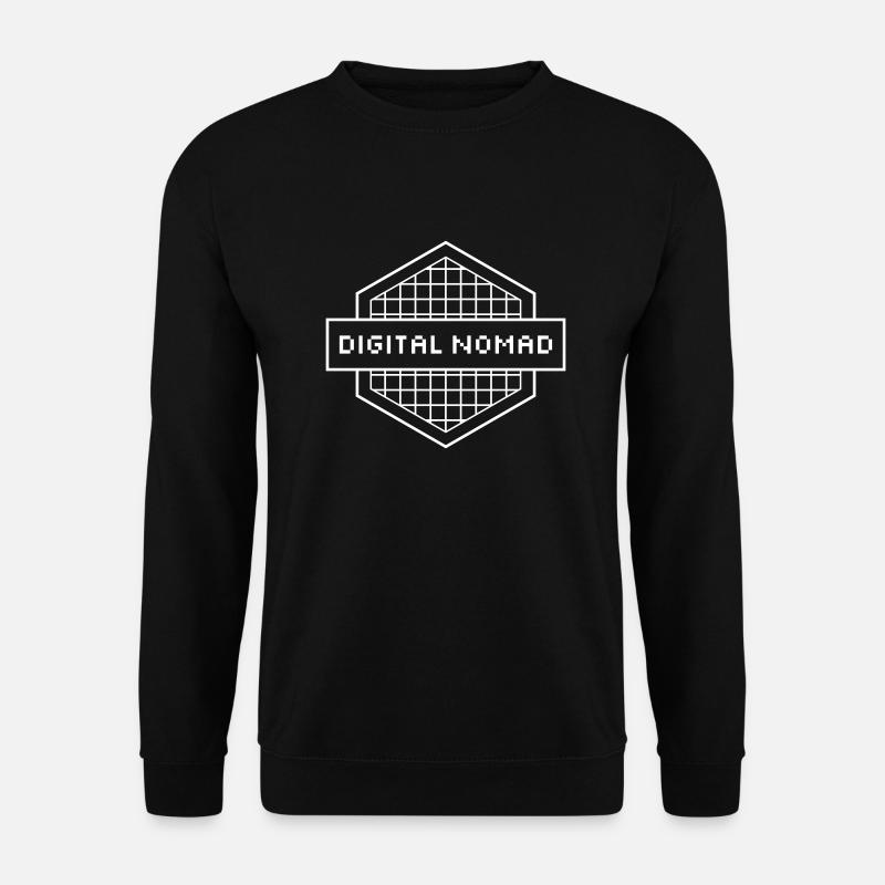Digital Nomad - Digital Nomad - Unisex Sweatshirt - black