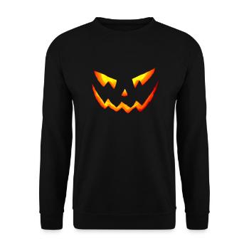 des halloween horror - Unisex Pullover - Schwarz - Vorne - Alina (178cm) & Michal (187cm)