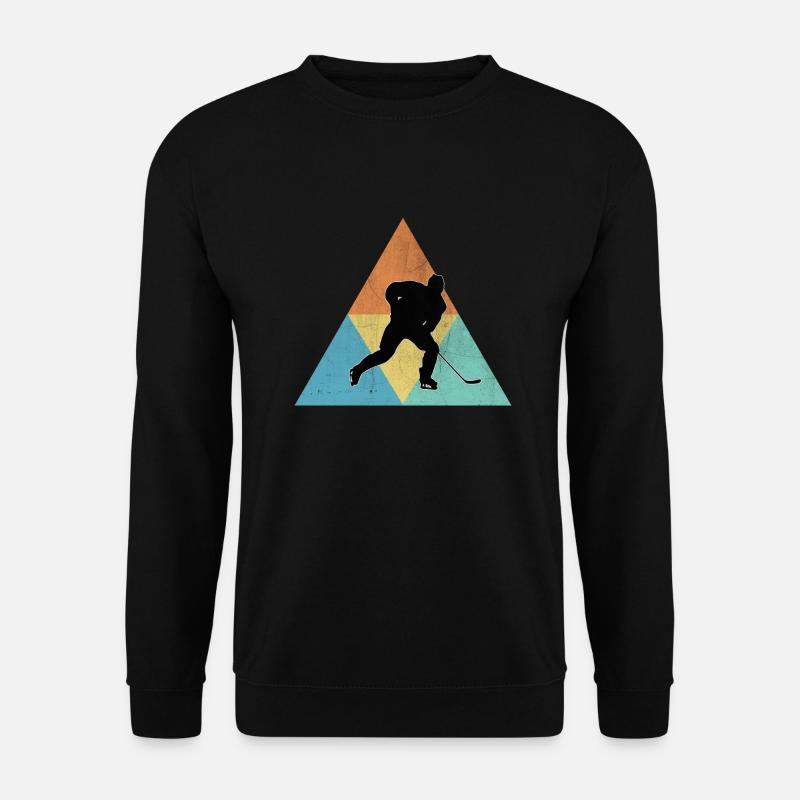 Eishockey - Unisex Pullover - Schwarz