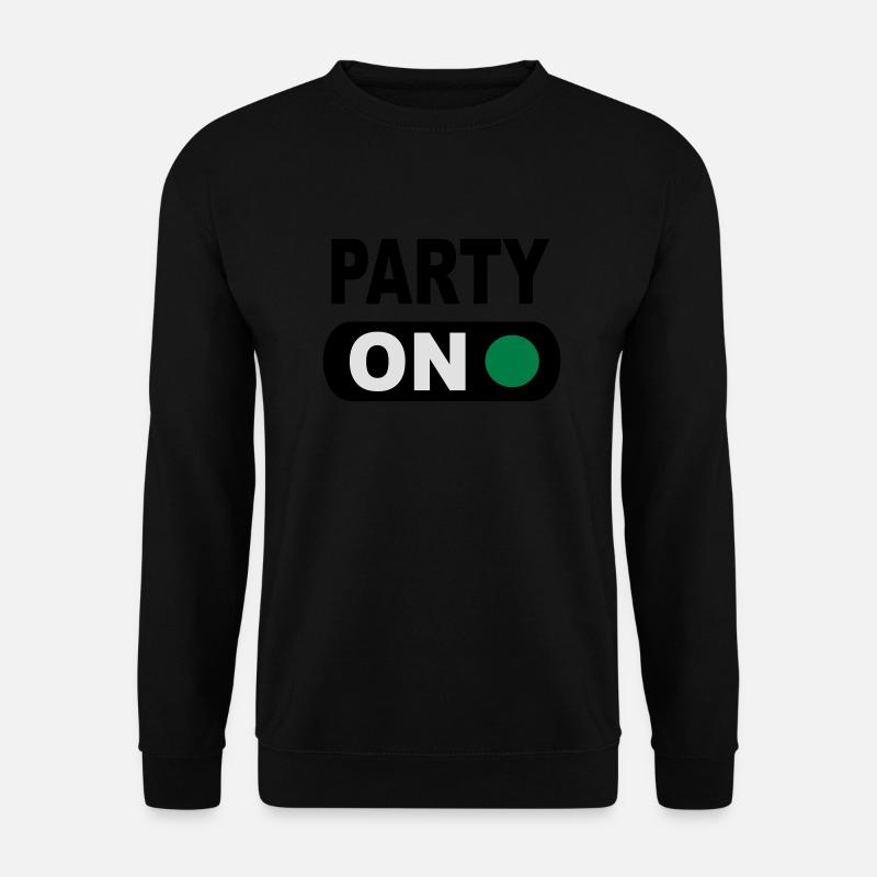 Party - Unisex Pullover - Schwarz
