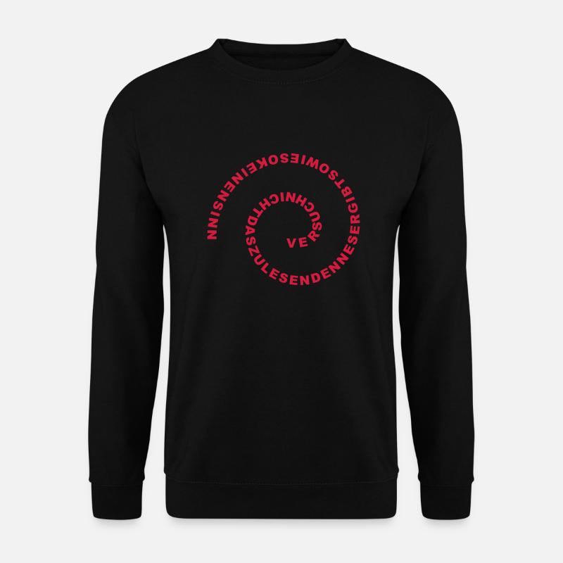 Keinen Sinn - Unisex Pullover - Schwarz
