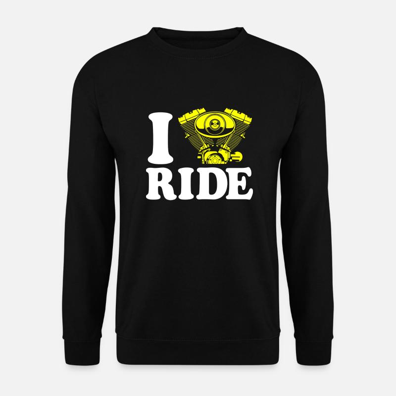 biker - Unisex Sweatshirt - black