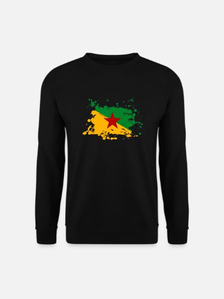 Guyane française - Sweat-shirt Unisexe - noir