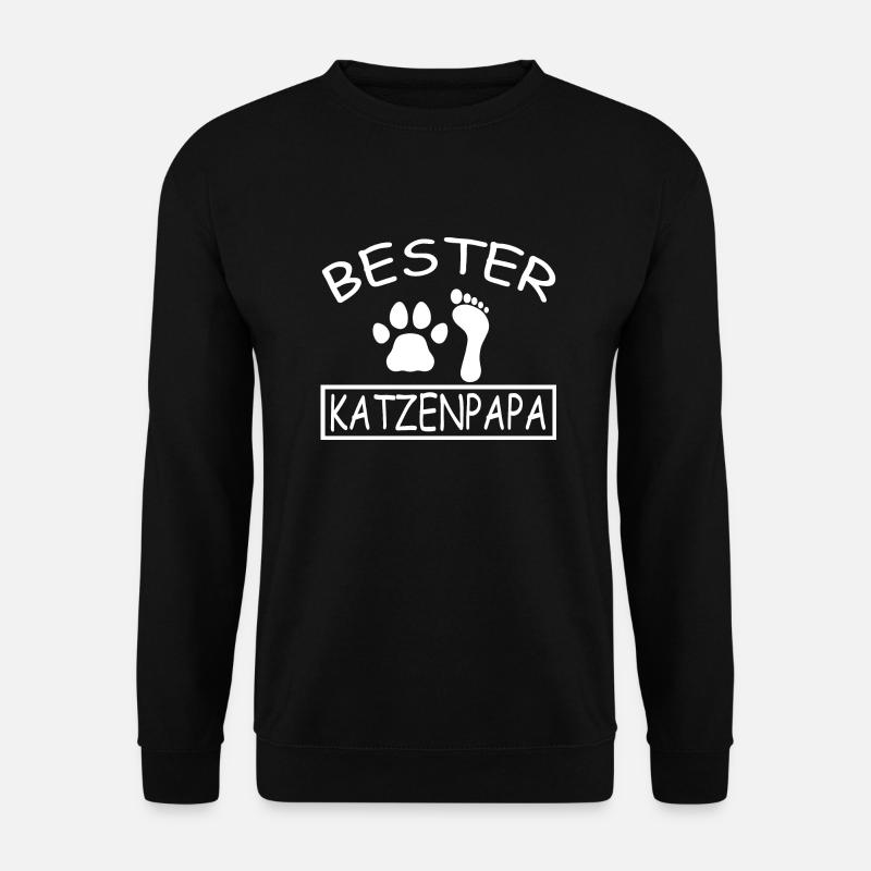 Chat Chat - Sweat-shirt Unisexe - noir