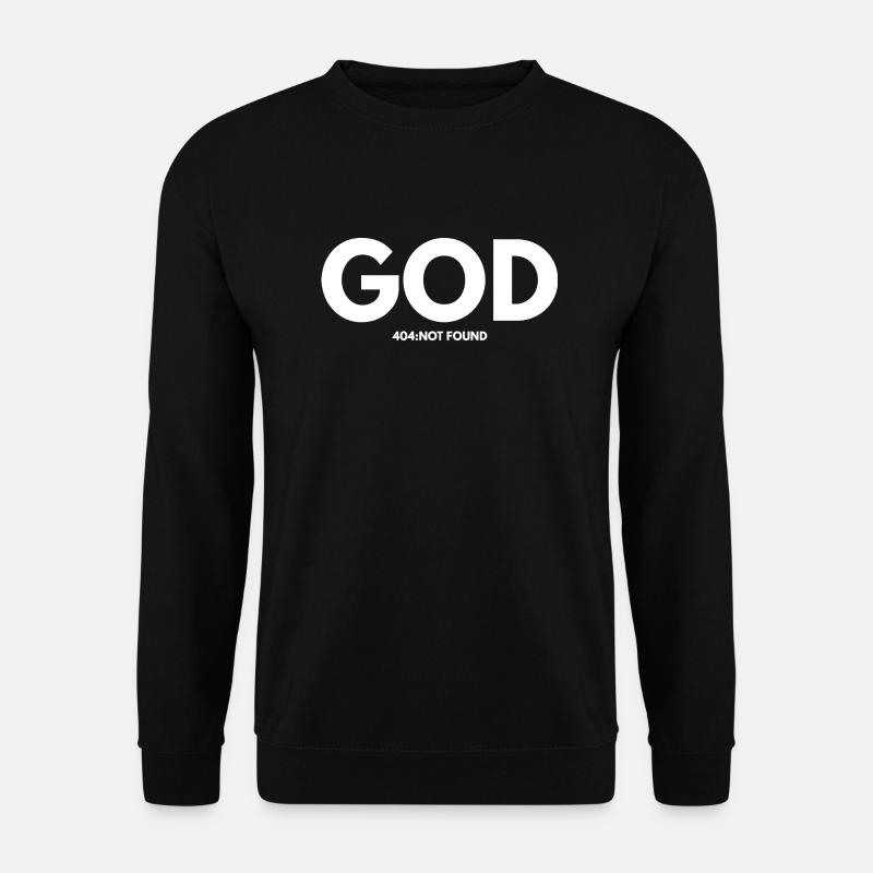 God Not Found - Unisex Sweatshirt - black