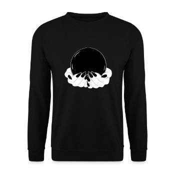 La boule magique - Sweat-shirt Unisexe - noir - Devant - Alina (178cm) & Michal (187cm)
