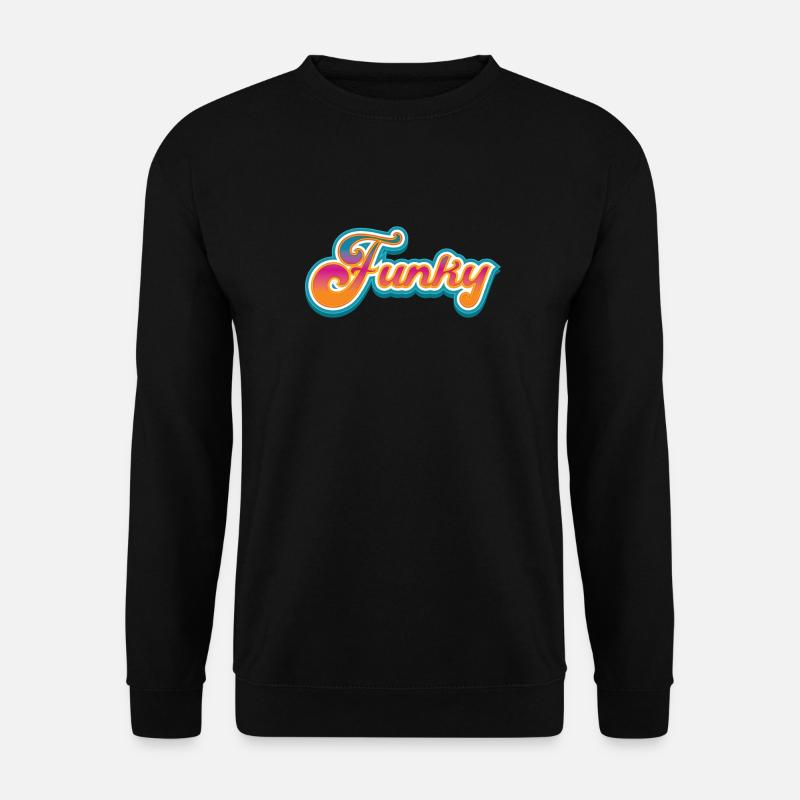Funky Funk Music - Unisex Pullover - Schwarz
