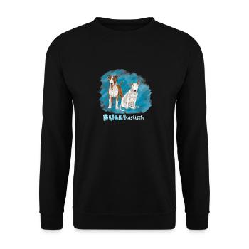 Bulitastisch - Unisex Pullover - Schwarz - Vorne - Alina (178cm) & Michal (187cm)
