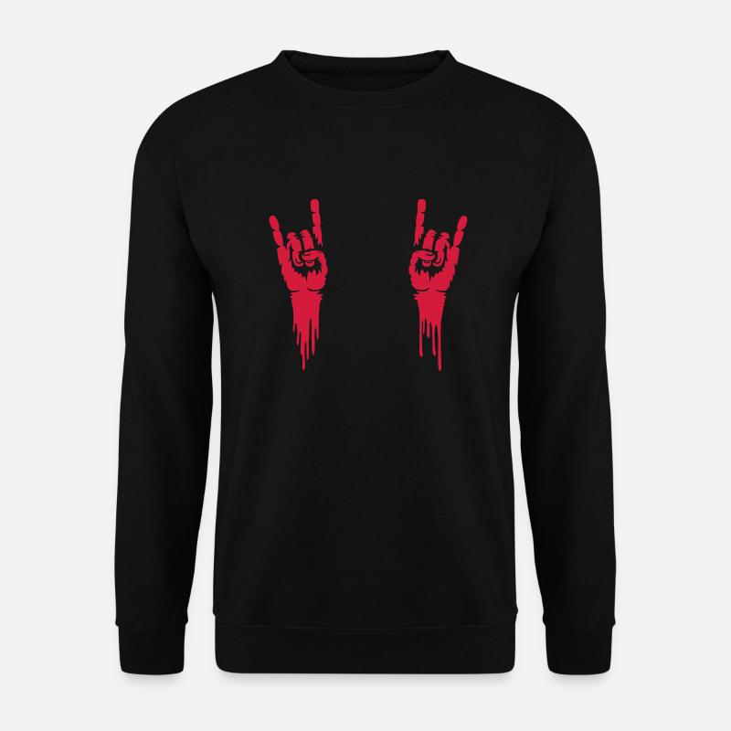 Blut Musik Heavy Metal - Unisex Pullover - Schwarz