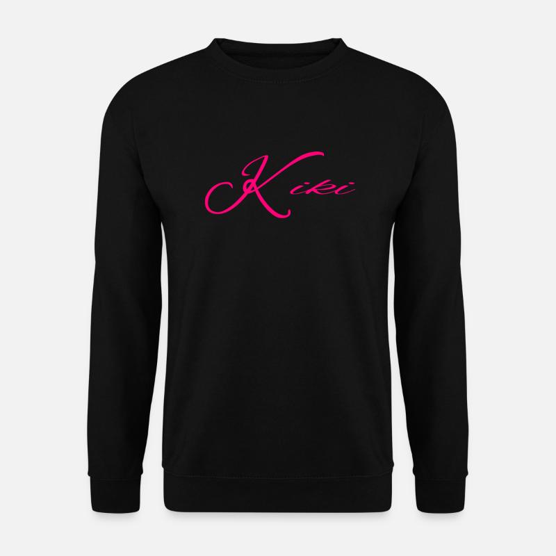 Name Kiki - Unisex Pullover - Schwarz