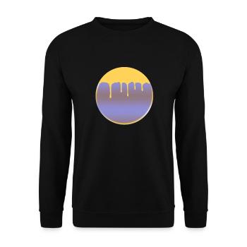 Il est en cours d’exécution - Sweat-shirt Unisexe - noir - Devant - Alina (178cm) & Michal (187cm)