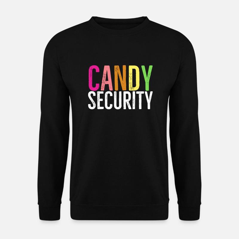 Süßigkeiten Sicherheit - Unisex Pullover - Schwarz