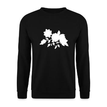 Florist Flower Plant Nature Gardener - Unisex Sweatshirt - black - Front - Alina (178cm) & Michal (187cm)