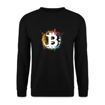 BTC Couleur - Sweat-shirt Unisexe - noir - Devant - Alina (178cm) & Michal (187cm)