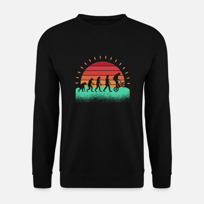 Fahrrad Evolution BMX - Unisex Pullover - Schwarz