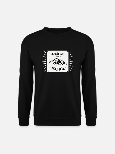 Après-Ski Ischgl - Unisex Pullover - Schwarz