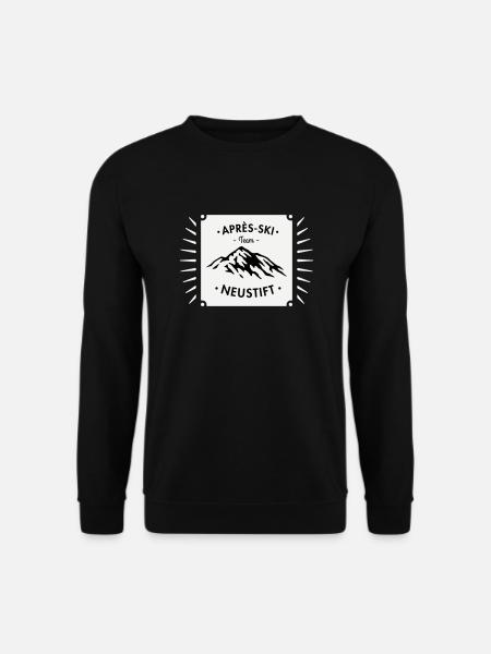 Après-Ski Neustift - Unisex Sweatshirt - black