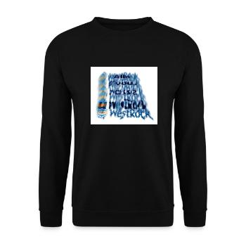 G14 - Sweat-shirt Unisexe - noir - Devant - Alina (178cm) & Michal (187cm)