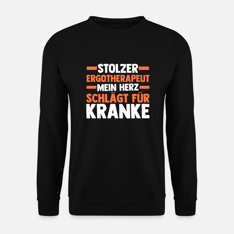 Ergotherapie Ergotherapeut - Unisex Pullover - Schwarz