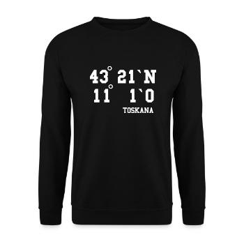 Tuscany Italy Tuscany Holidays Venice - Unisex Sweatshirt - black - Front - Alina (178cm) & Michal (187cm)