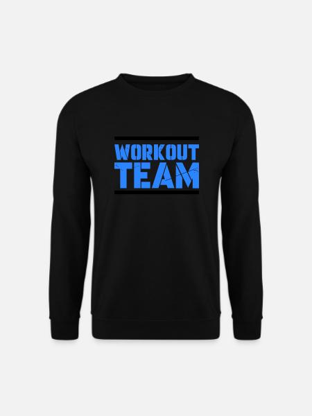 Workout Team - Unisex Sweatshirt - black