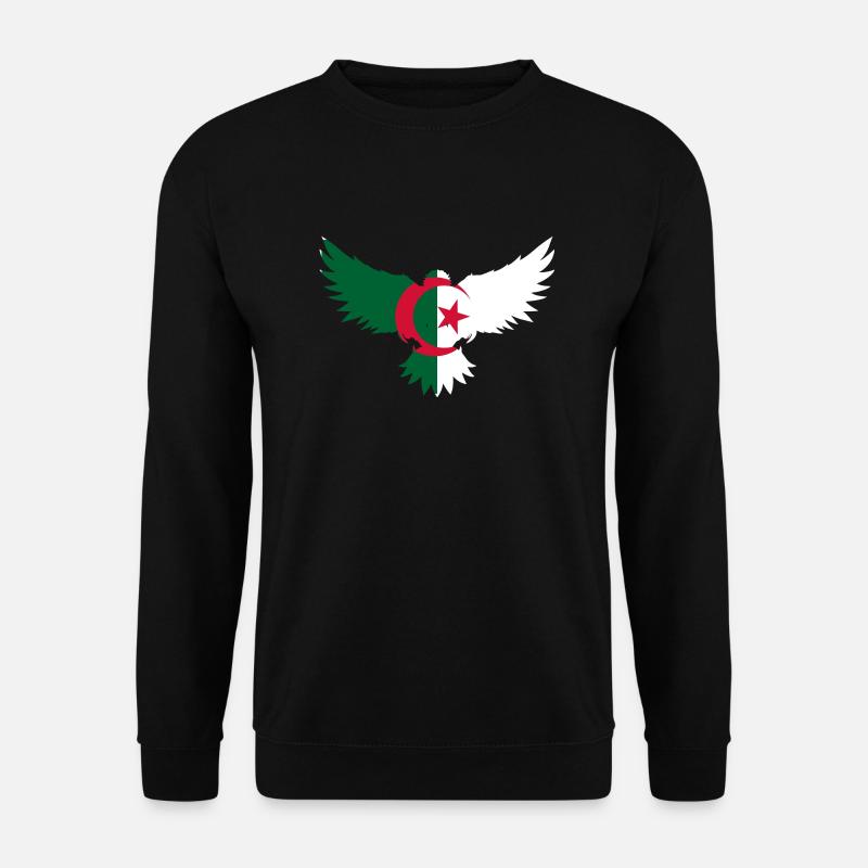 Algerian Eagle - Algeria Gift Idea - Unisex Sweatshirt - black