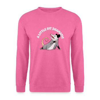 Un peu dramatique - Opossum - Sweat-shirt Unisexe - rose - Devant