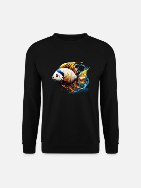 Angelfish - Unisex Sweatshirt - black