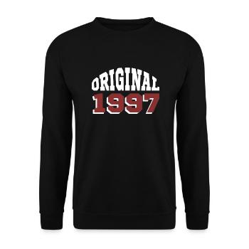 Original 1997 - Unisex Sweatshirt - black - Front - Alina (178cm) & Michal (187cm)