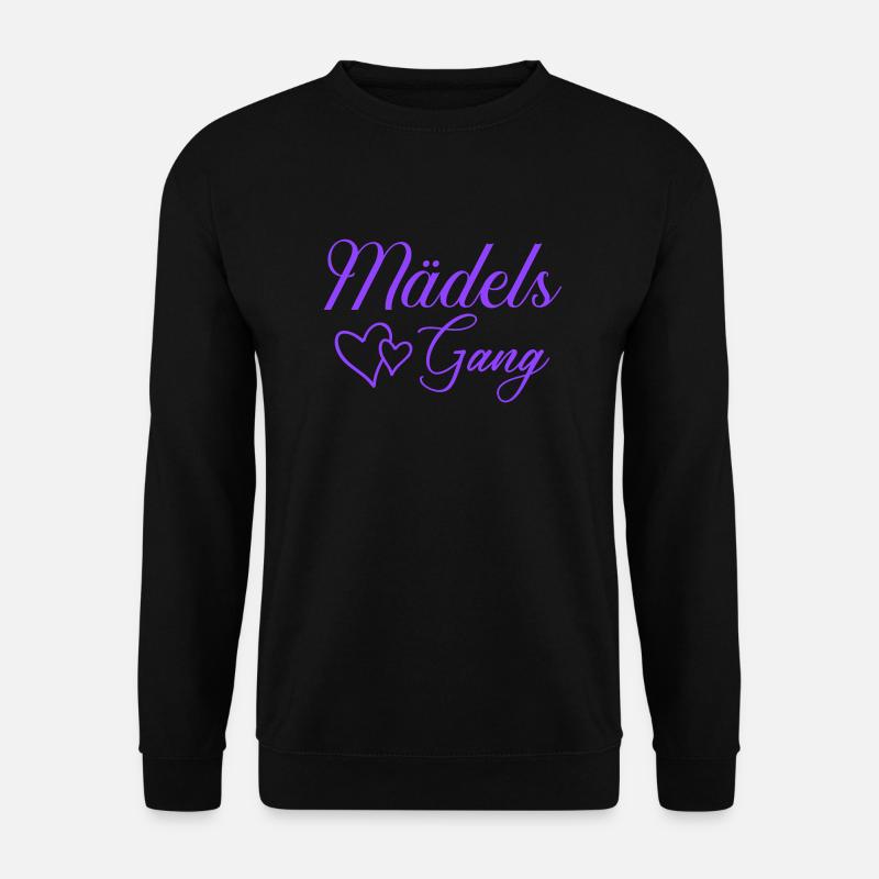 mädels gang - Unisex Pullover - Schwarz