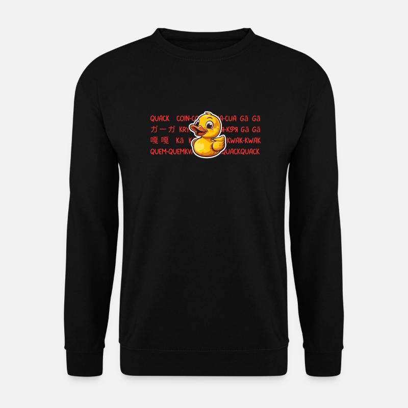 Quack Quack - Unisex Sweatshirt - black